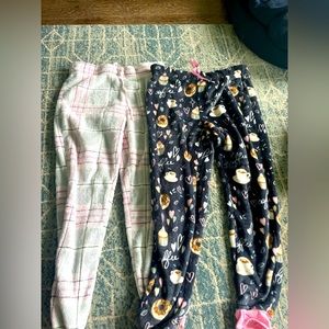 2 Pairs of Fleece Pajamas